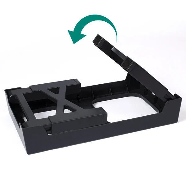 Pet Food & Water Bowls with Foldable Stand