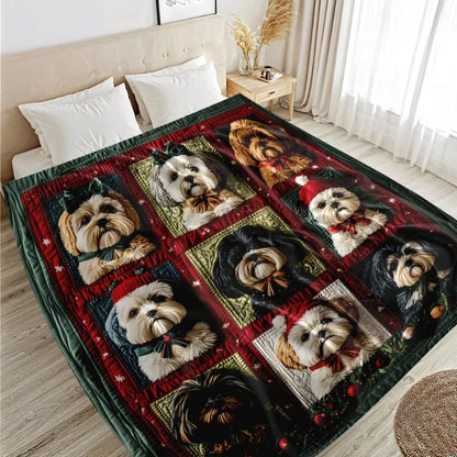 Shih Tzu Throw