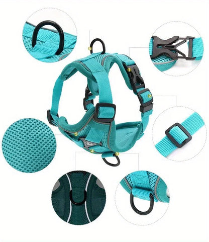 Pet Harness Vest and Leash Set