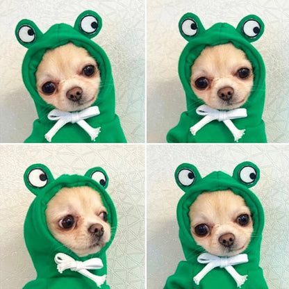 Hoodie Dog Sweater Coat