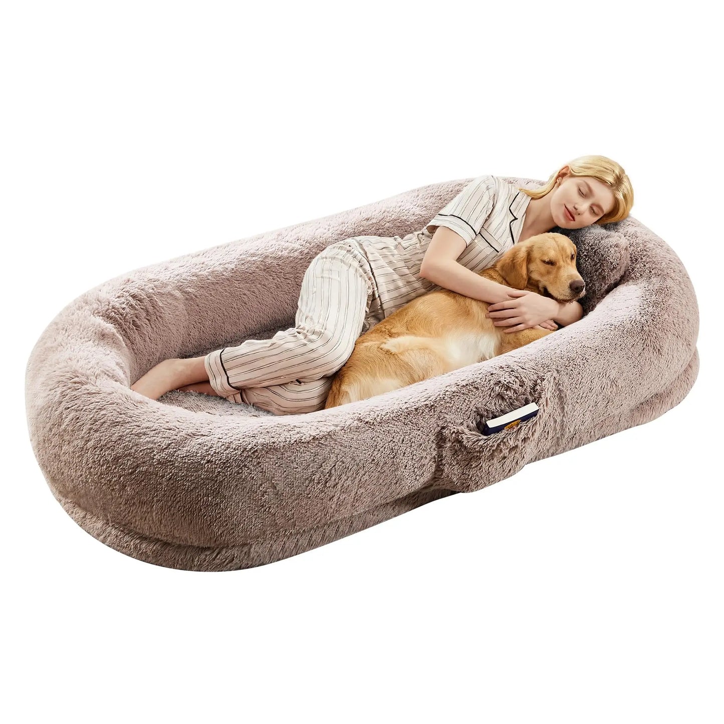Oversized Human Dog Bed