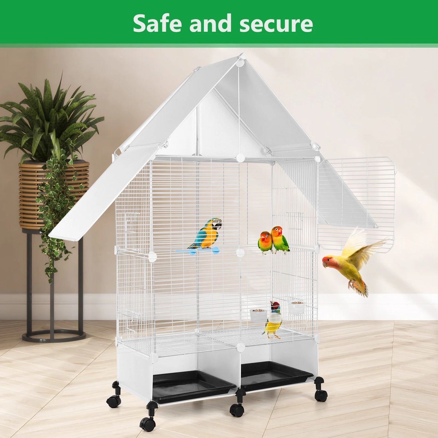 Large 2 Tier Bird Cage