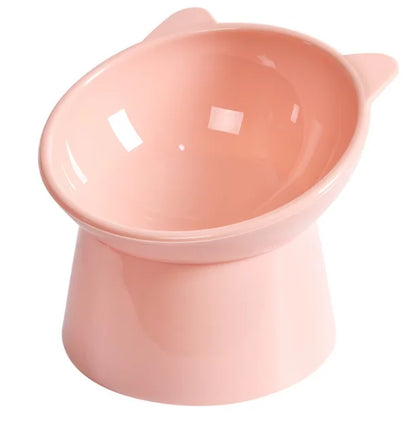 Ergonomic Elevated Cat Bowl