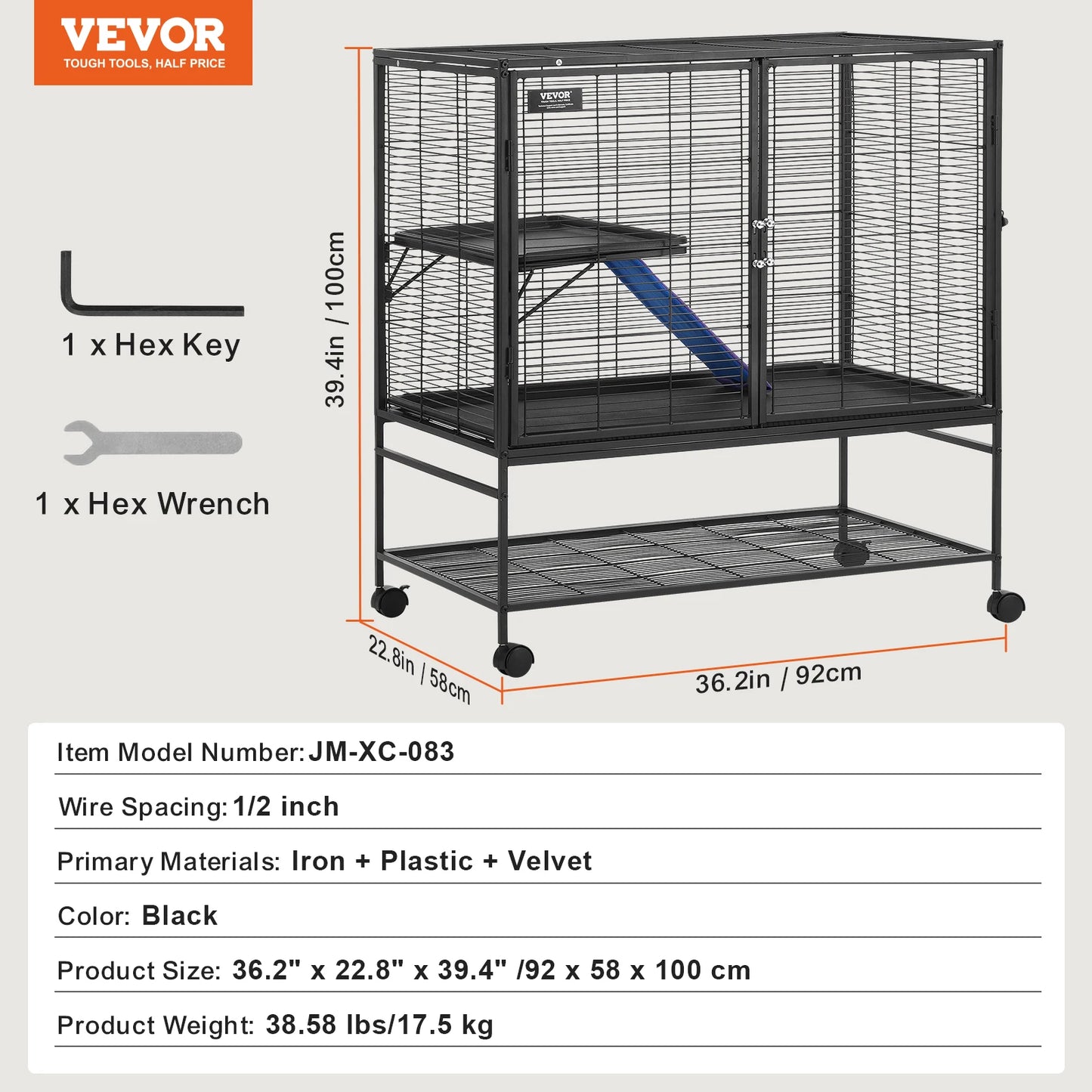 Multi-Level Animal Cage