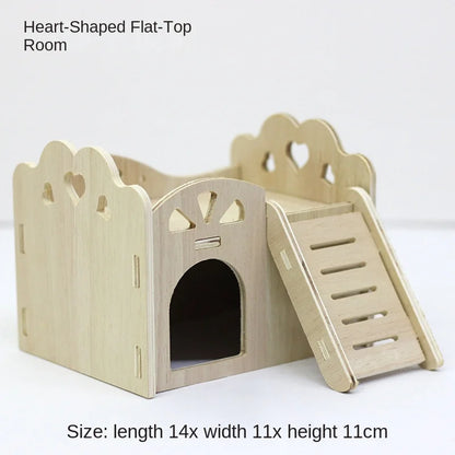 Various Wooden Small Animal Habitats and Accessories