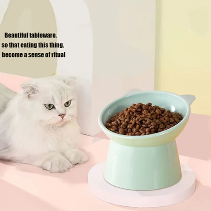 Ergonomic Elevated Cat Bowl