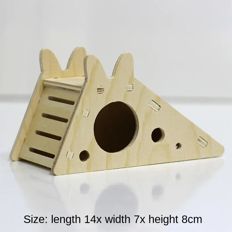 Various Wooden Small Animal Habitats and Accessories