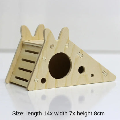 Various Wooden Small Animal Habitats and Accessories
