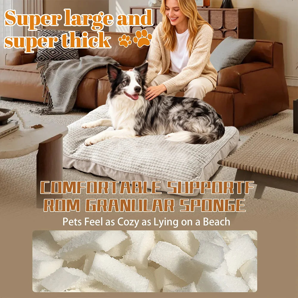 All Season Large Dog and Cat Bed