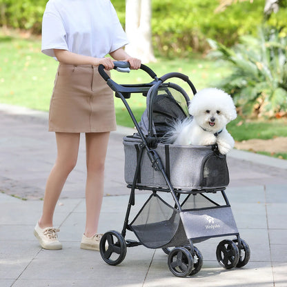 Small/Medium Dog and Cat Stroller/Carrier