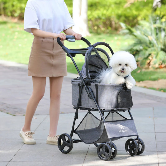 Small/Medium Dog and Cat Stroller/Carrier