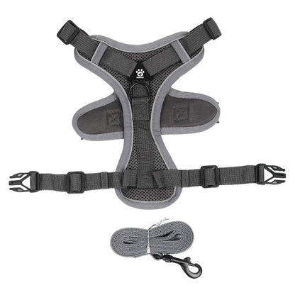 Pet Harness Vest and Leash Set