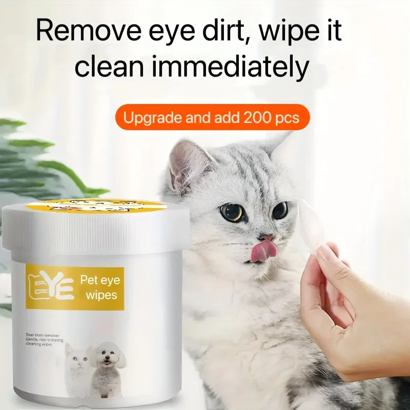 Eyes Wipes For Dogs & Cats