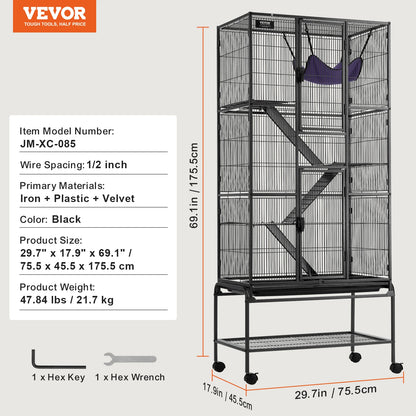 Multi-Level Animal Cage