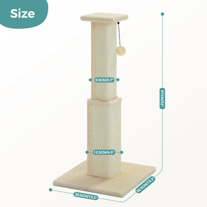 What cat doesn't enjoy a nice go at the Scratching Post?  And every person owned by a cat appreciates the Scratching Post saving the furniture!