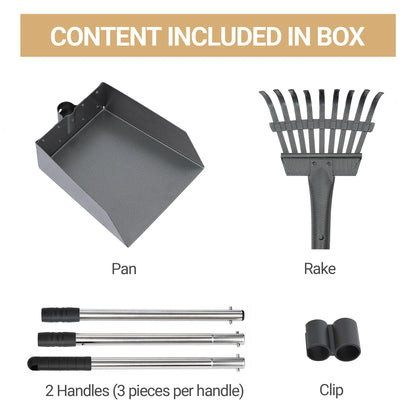 I know this has to be your and my favorite type of exercise!  Wielding the ever popular dog Pooper Scooper.  This little doozy comes with both a pick up tray and a rake.  Talk about the best of the best!