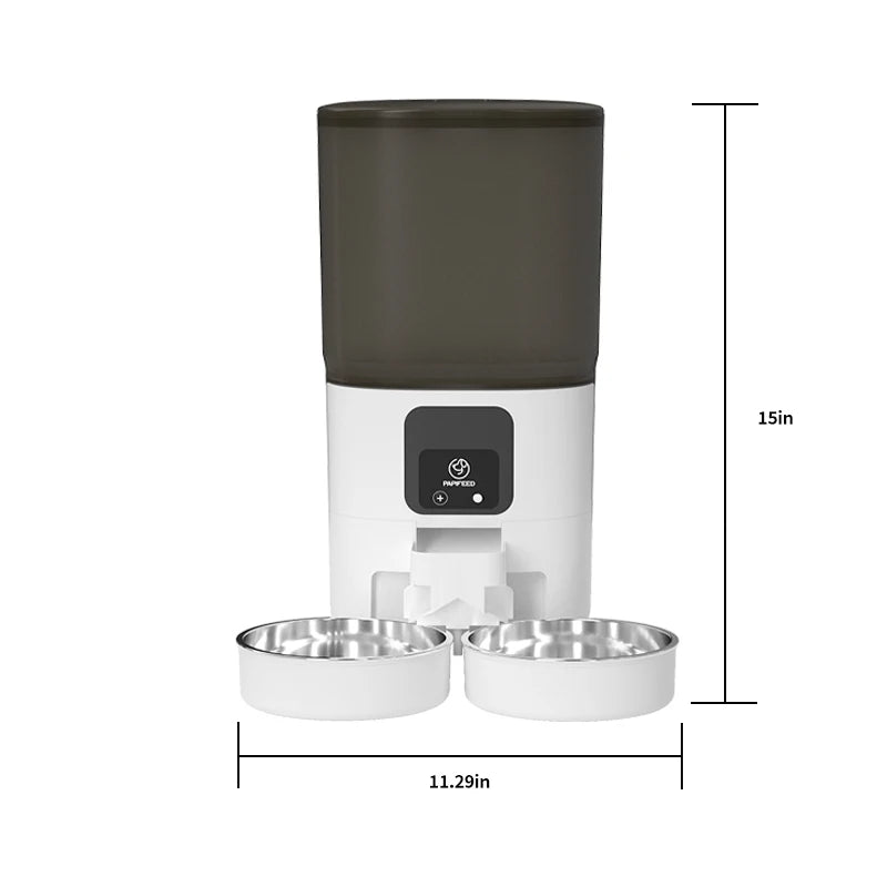 PAPIFEED Double Bowl Smart Automatic Feeder
