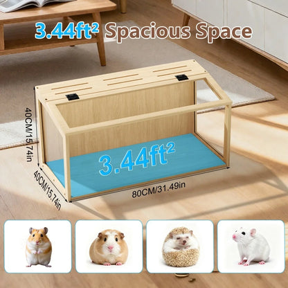 Ever wonder how your small animal friends would behave in such an interesting habitat as this one?  Granny thinks it would be interesting indeed to watch those favorite critters in their newfound home.  Why not give yourself