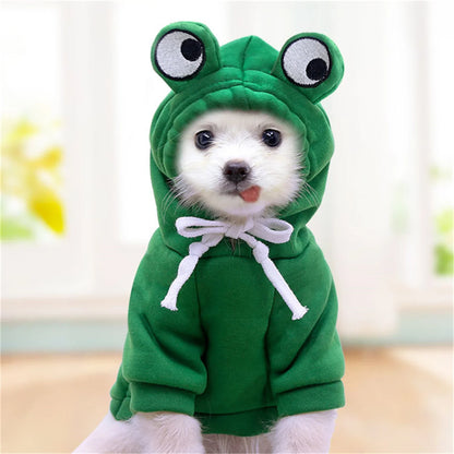 Hoodie Dog Sweater Coat