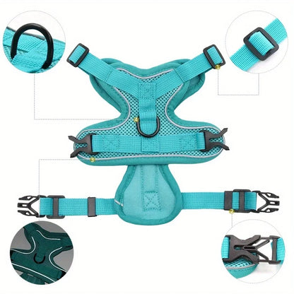 Pet Harness Vest and Leash Set