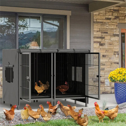Isn't it good to know there's a safe place for your pet when you have to be away?  This large heavy Duty pen will help give you peace of mind knowing the comfort and safety surrounding your companion.