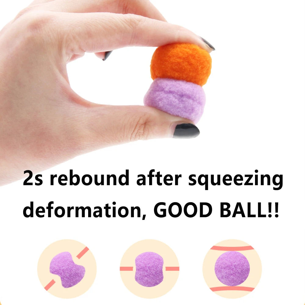 Plush Ball-Shooting Gun for Cats