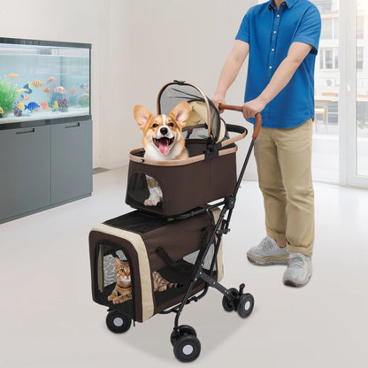3-in-1 Multifunctional Pet Stroller