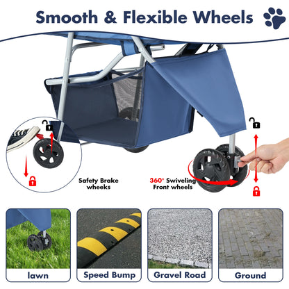 Pet Stroller for Small Dogs and Cats