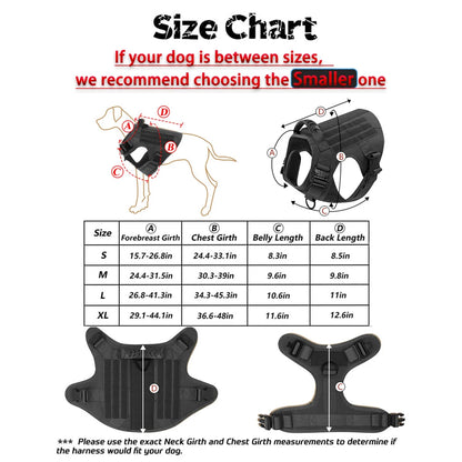 Military-Style Training Harnesses  and Leashes