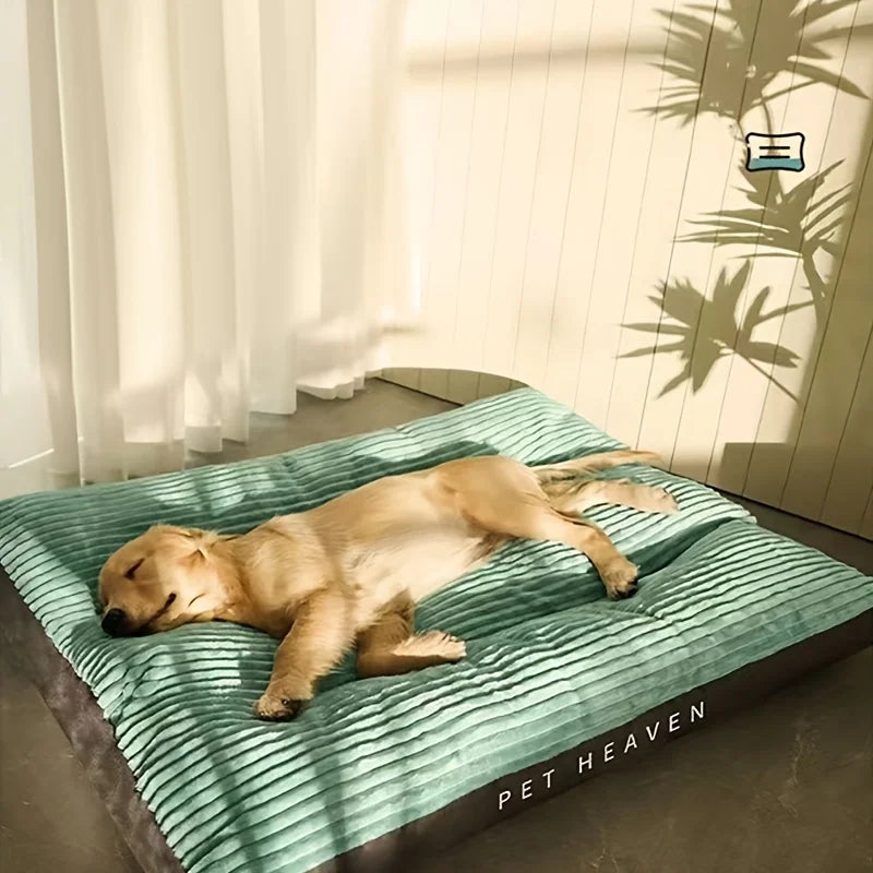 Large to Medium Corduroy Dog Bed