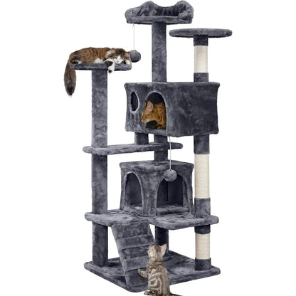 Multi-Level Cat Tower for Indoor Cats