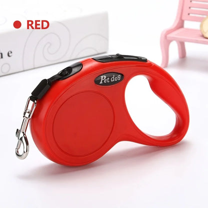 Durable Retractable Dog Walking Leash, 3 Meters in Length