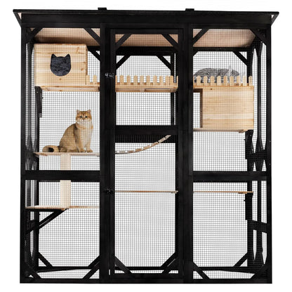 Large Cat Outdoor Cat Enclosure